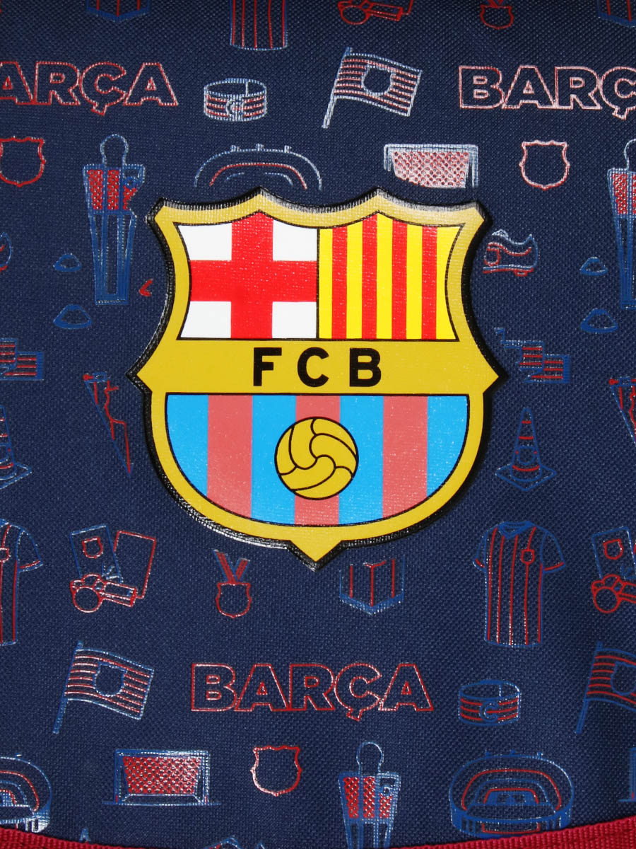 Cartable À roulettes FC Barcelone Blason 41 cm