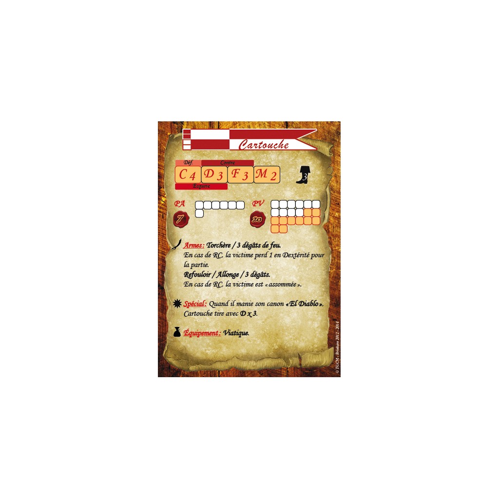 Briskars - Quintors - Cartouche + El Diablo