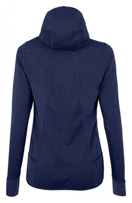 Polaire Femme Salewa Puez Hybrid Polarlite Bleu Marine