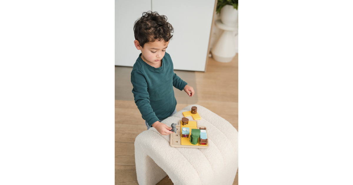 SmartGamesDe Wolf & De 7 Geitjes + Cats & Boxes Bundel Denkspel  (Nederlands, 1 speler, Vanaf 3 en 7 jaar, 48 + 60 opdrachten)
