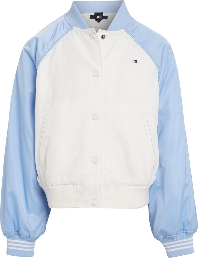 Tommy Hilfiger VARSITY BOMBER JACKET Vessel blue