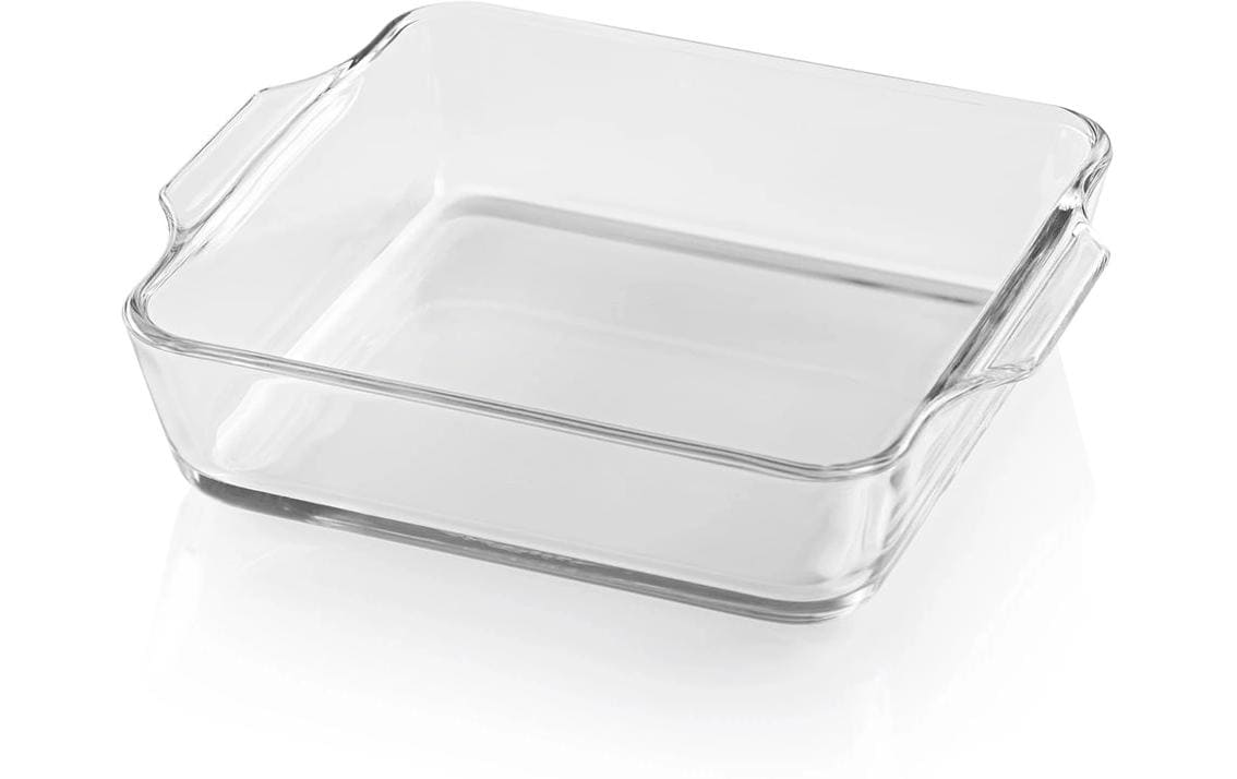 Auflaufform Eckig, Transparent, 800 mlGlas-Auflaufform