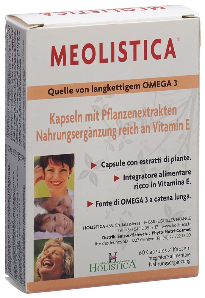 HOLISTICA Meolistica<br>60 Stück, Kapsel