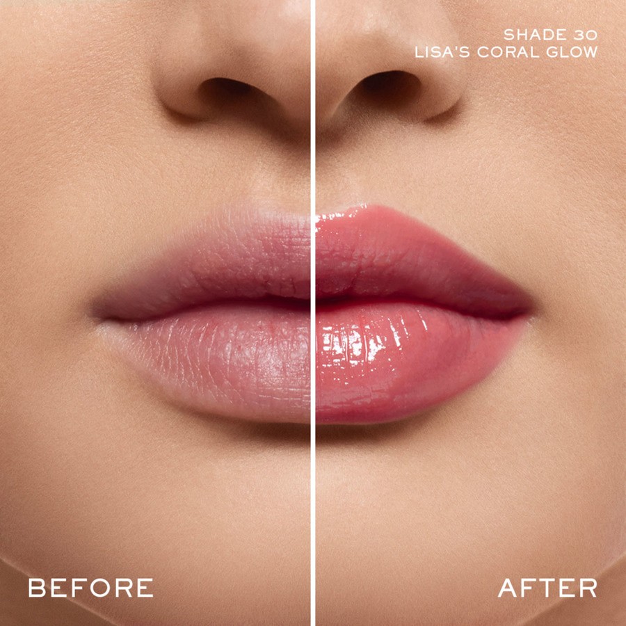 Lancôme Lip Idôle Squalane-12 Butterglow Glowy Color Balm 30 Lisa's Coral Glow 3g