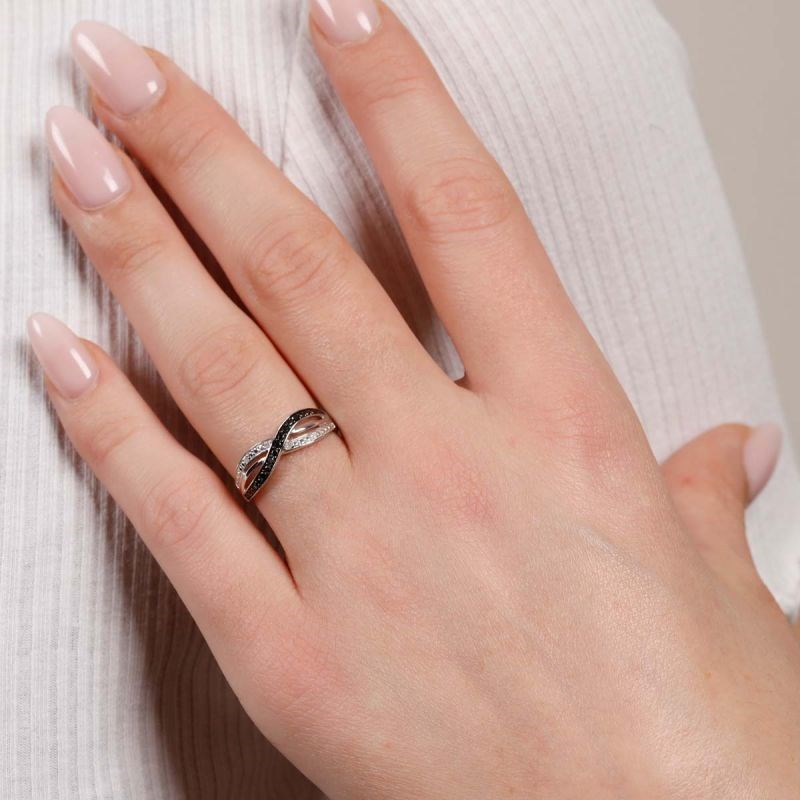 Bague Or blanc et Diamants