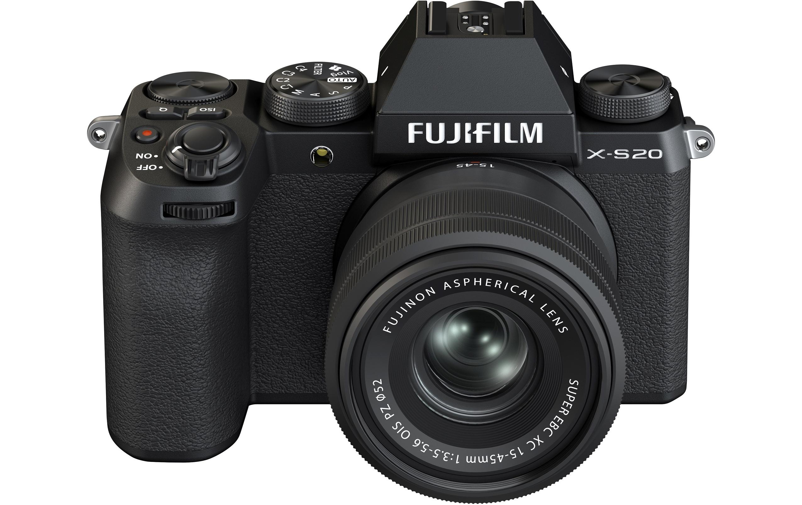 Fotokamera X-S20 XC 15-45 mm<br>Vielseitige Reisekamera mit Ki-Autofokus und langer Akkulaufzeit mit Objektiv