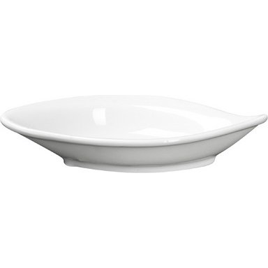 Bol à sauce GUSTO feuille, blanc