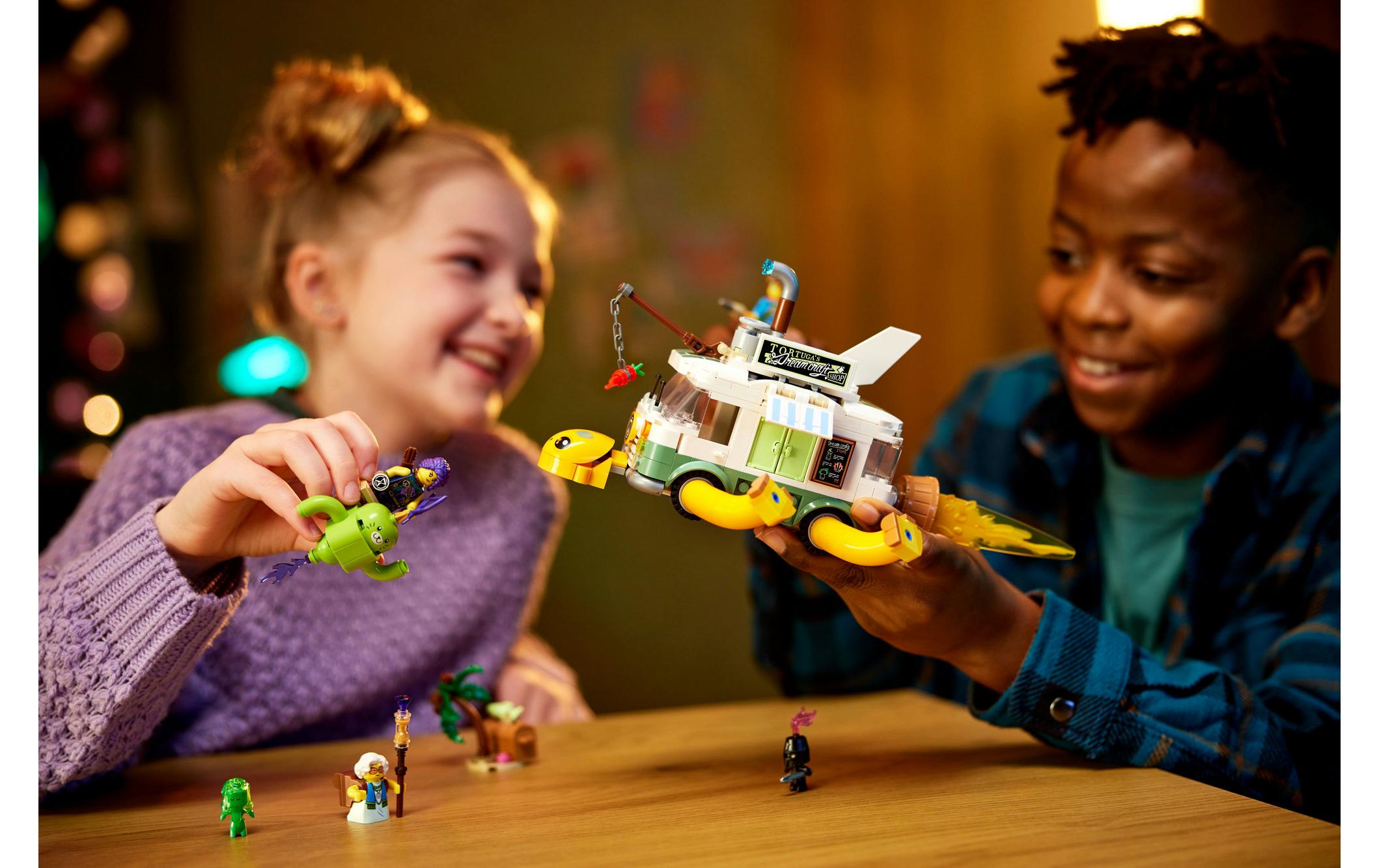 DreamZzz Mrs. Castillos Schildkrötenbus 71456Spielset mit zwei Baumöglichkeiten