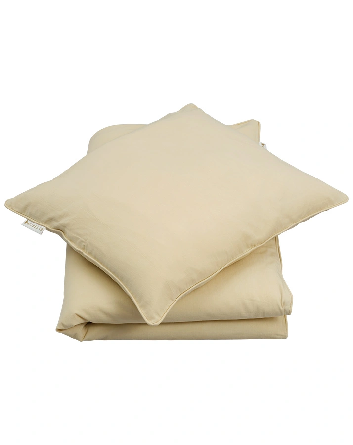 Bettwäsche JUNIOR (100x140/45x40) 2-teilig in pale yellow