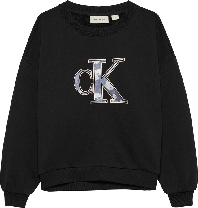 Calvin Klein Jeans Sweatshirt »FILLED MONOLOGO TERRY CREW NECK«, für Kinder bis 16 Jahre, mit grossem Logo-Druck