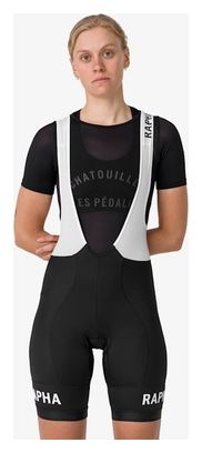 Cuissard Rapha Pro Team Training Bib Shorts Noir/Blanc Femme