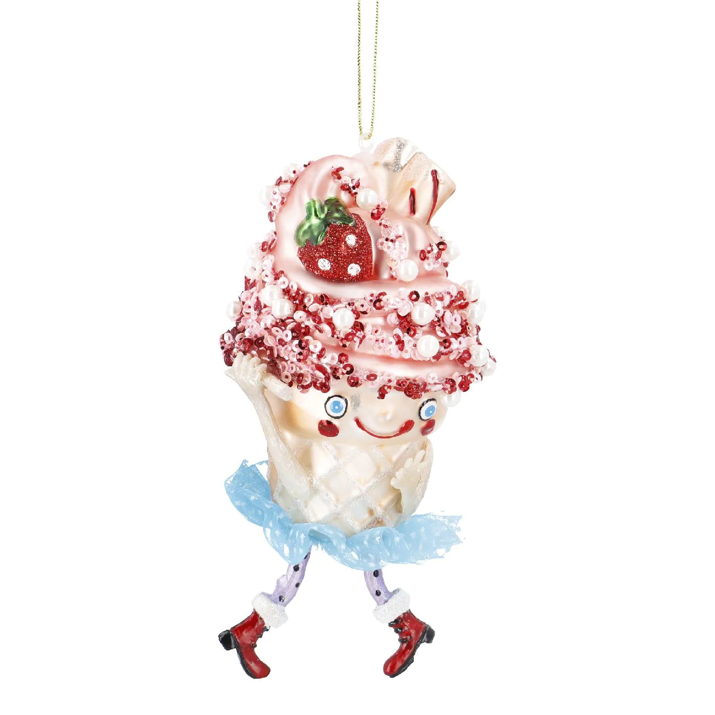 Anhänger Fancy, Excellent, Figur/Eis