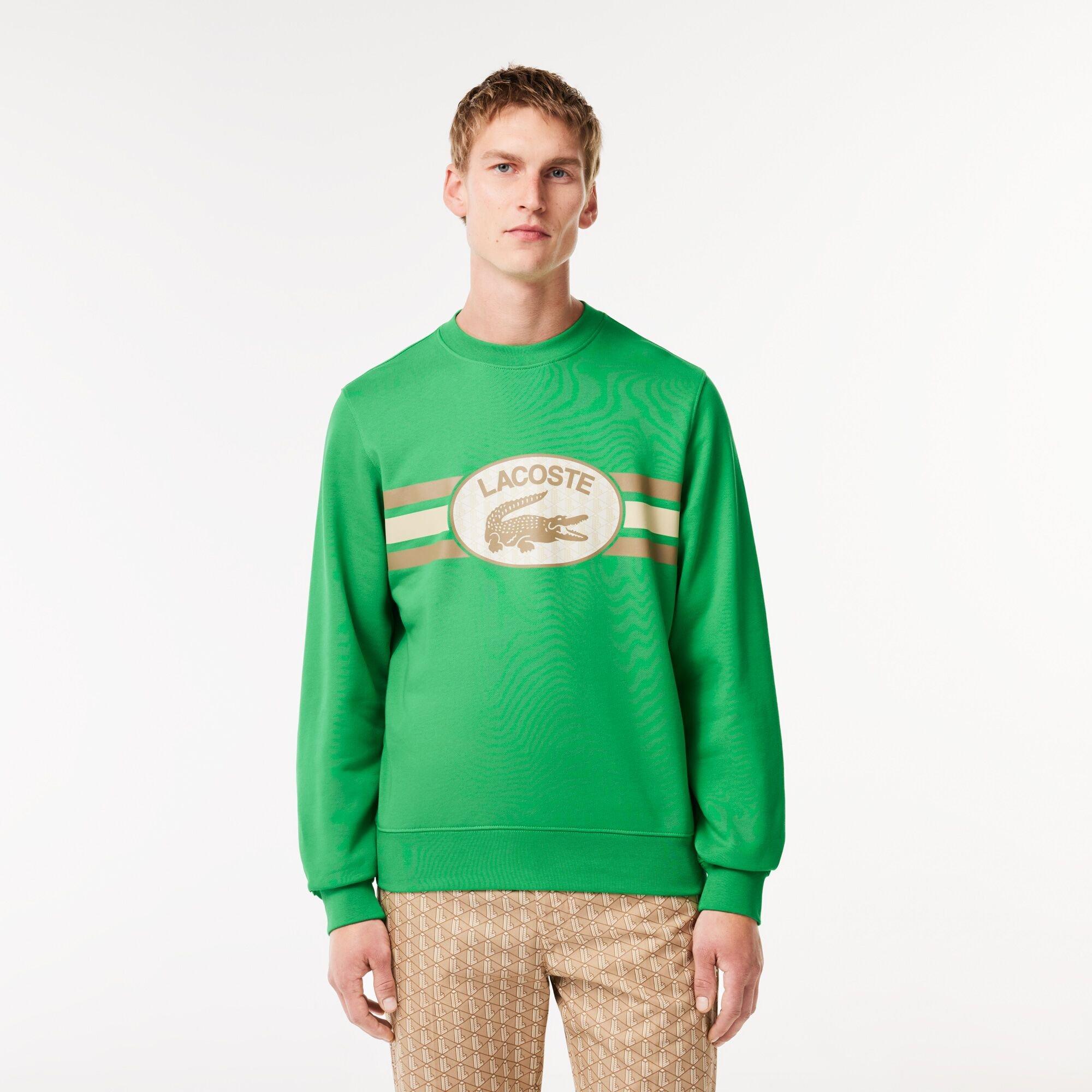 Lacoste Monogram Logo Sweatshirt