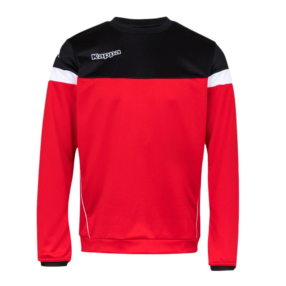 Kappa Sweat Rouge/Noir Garçon Kappa Lido