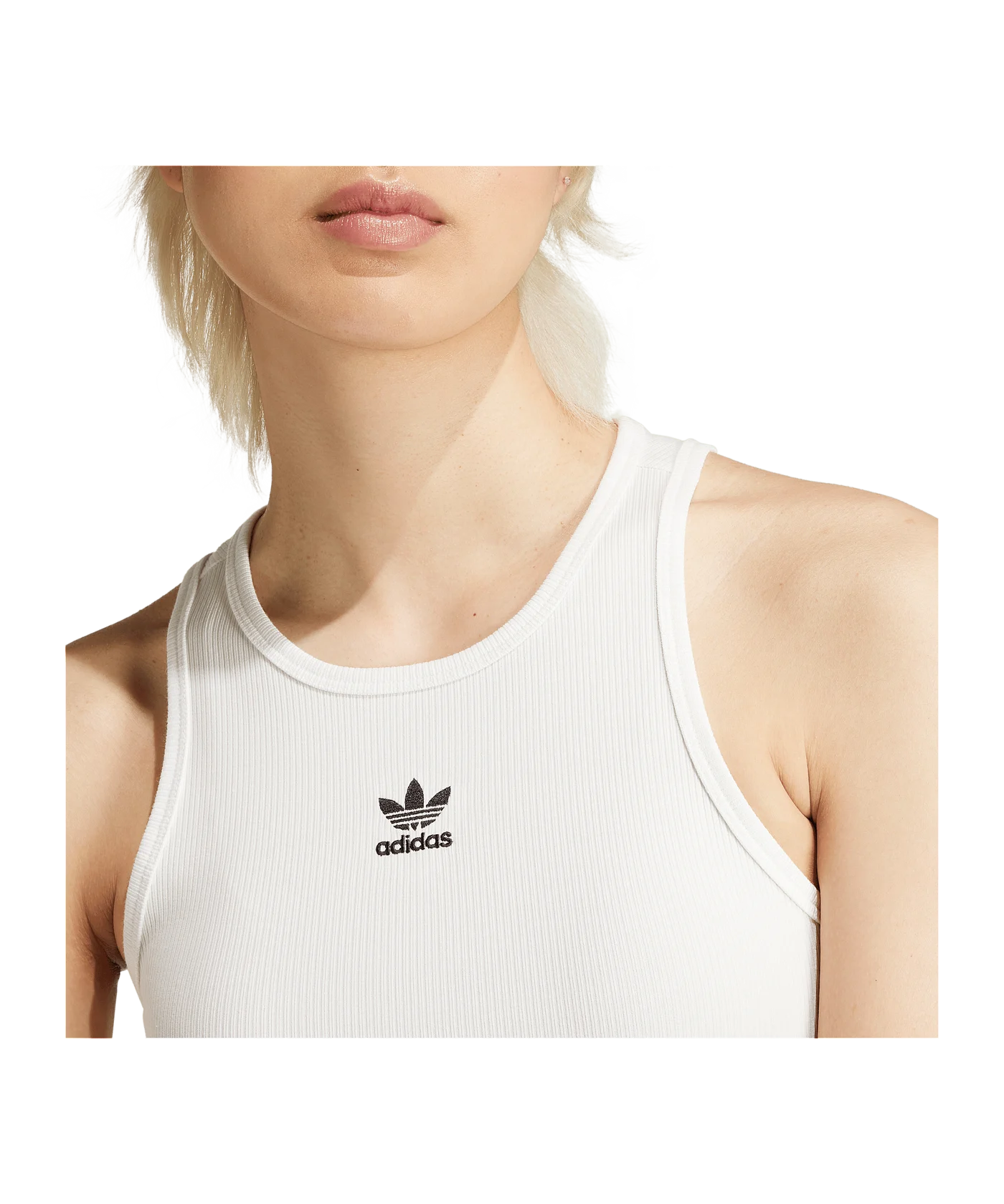adidas Originals Essential Rib Tanktop Damen Weiss