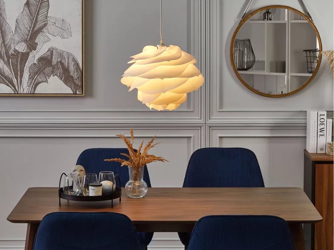 Lampe suspension NILE Blanc