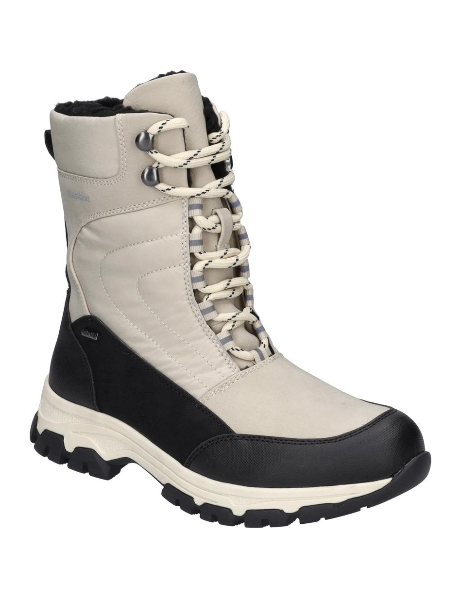 Stiefel Chambery 02, schwarz-offwhi