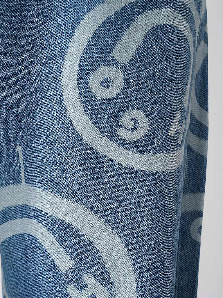 HUGO Jeans Loose Fit GETARA  hellblau
