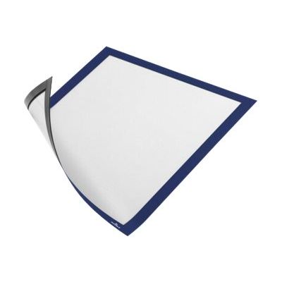 Durable Duraframe Magnetic - 5 Cadres d'affichage magnétiques - A4 - bleu - pour surfaces métalliques