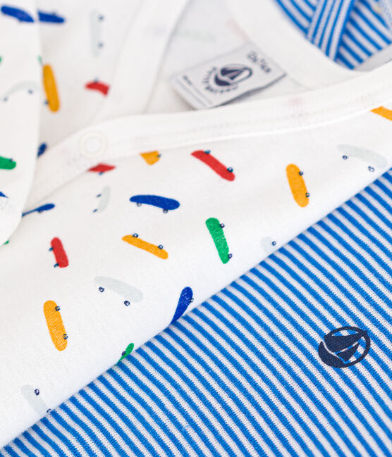 Lot de 2 pyjamas en coton bébé