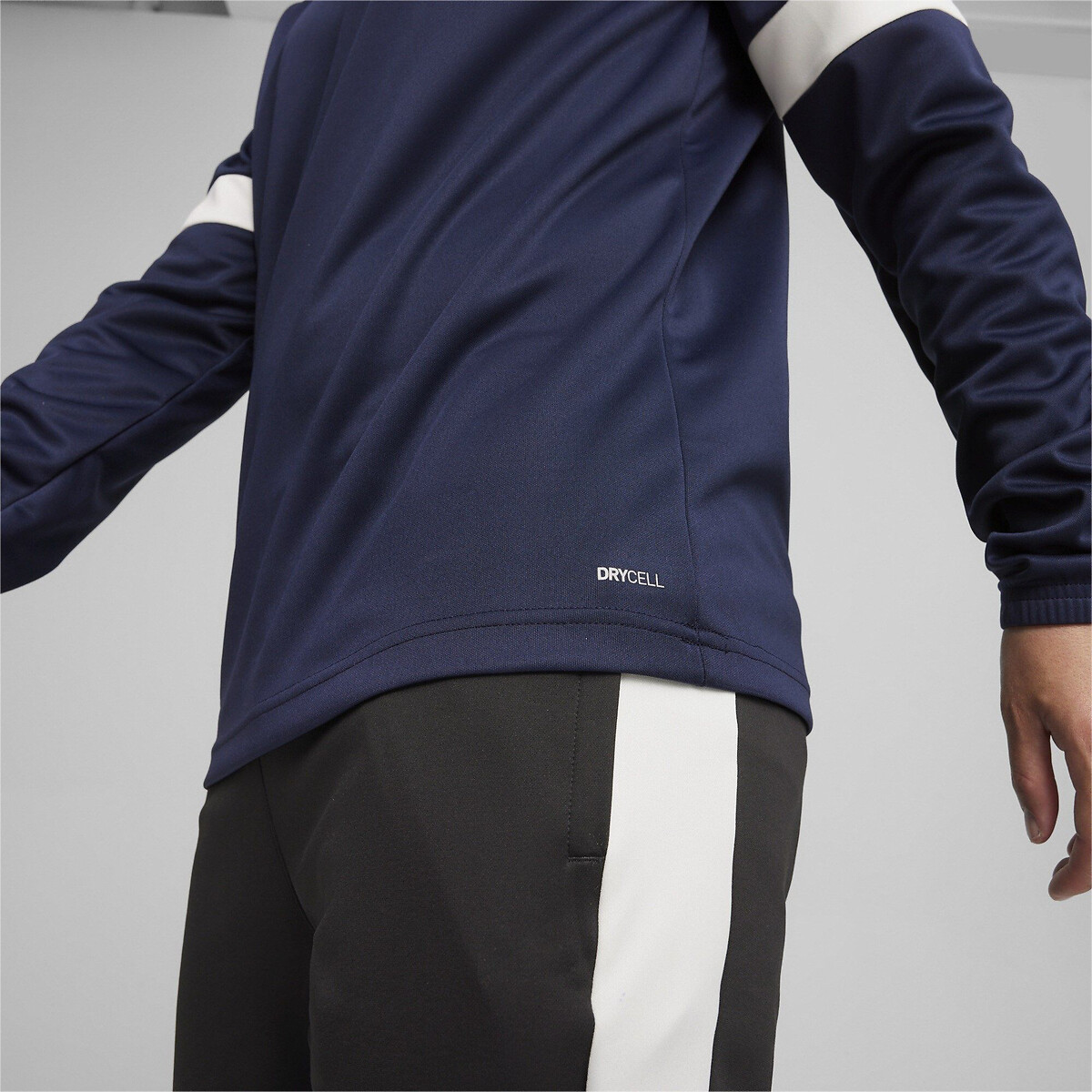 PUMA<br>Moletom com zíper de 1/4 e cintura individual