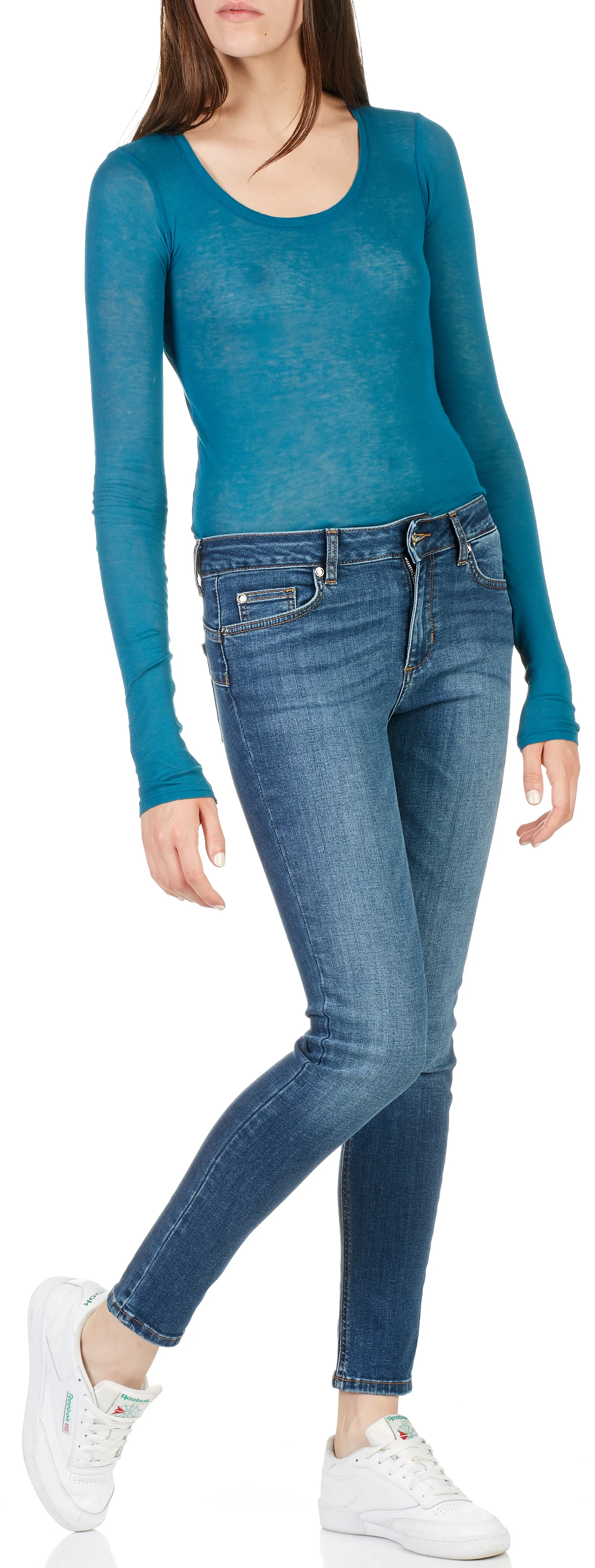 Jean slim bottom-up taille normale | Jean brut