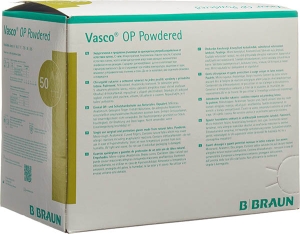 VASCO OP Handschuhe Powdered Grösse 7.5, 50 Paar