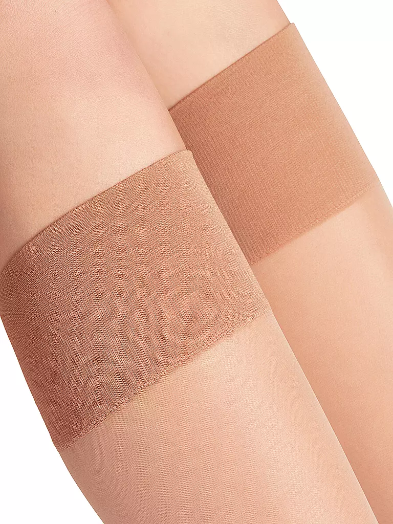 FALKE Kniestrümpfe PURE MATT 20 Den powder beige
