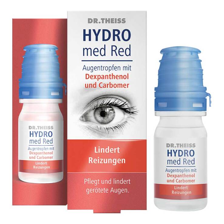 Dr. Theiss Hydro med Red Augentropfen, 10 ml