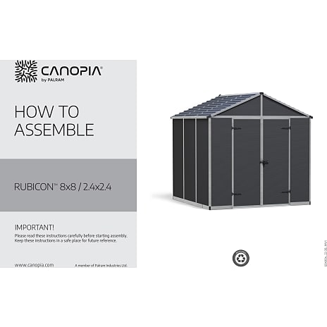 Canopia by Palram Rubicon skur - 5,4 m2