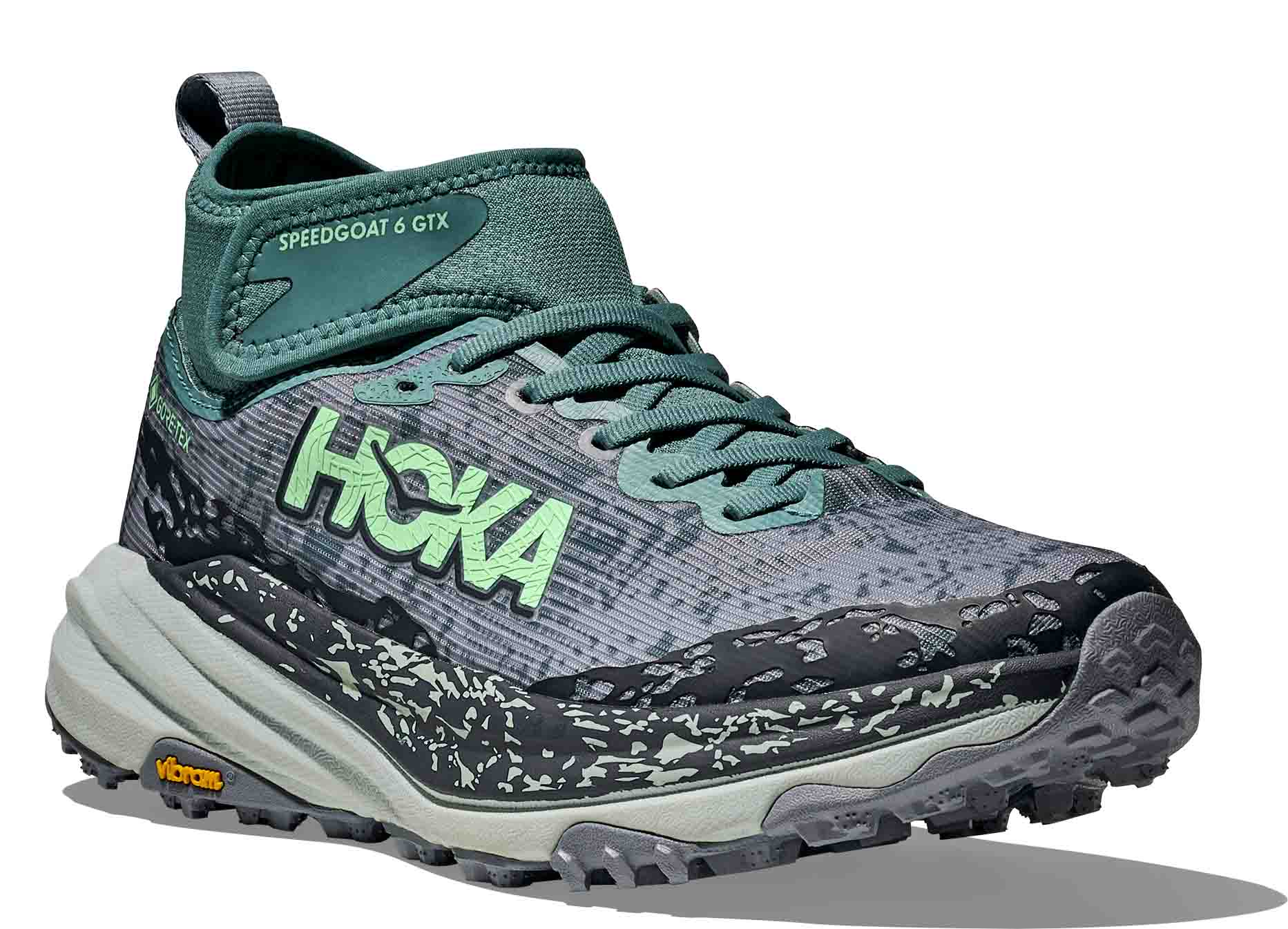 Speedgoat 6 Mid GTX Dame MFGD/Mountain Fog/Droplet