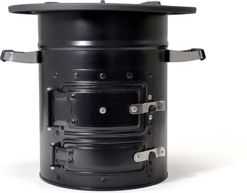 Origin Outdoors Raketenofen Skadi mit Transporttasche Drogebrandstofkookstel (zwart)