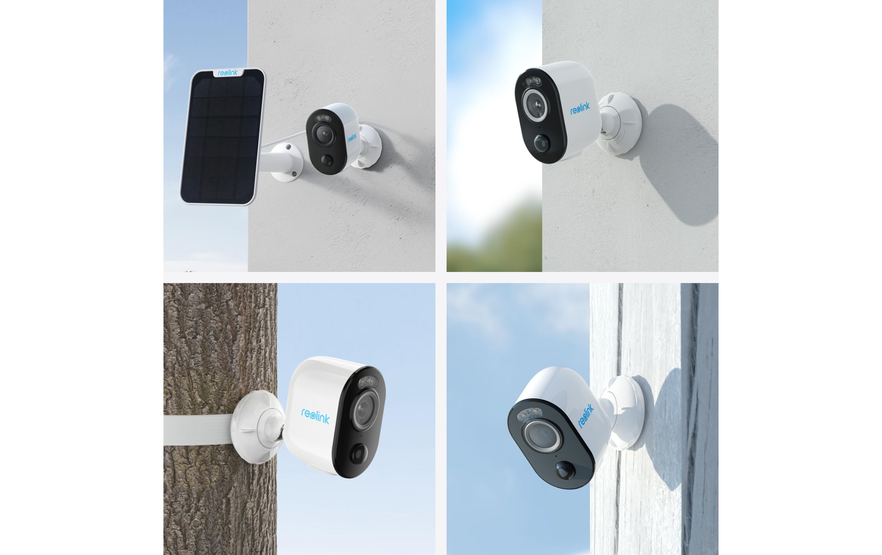Netzwerkkamera Argus B330 2K+<br>Komplett kabellose, akkubetriebene & wetterfeste smarte Überwachungskamera mit Personen- & Fahrzeugerkennung, bewegungsaktiviertem Licht