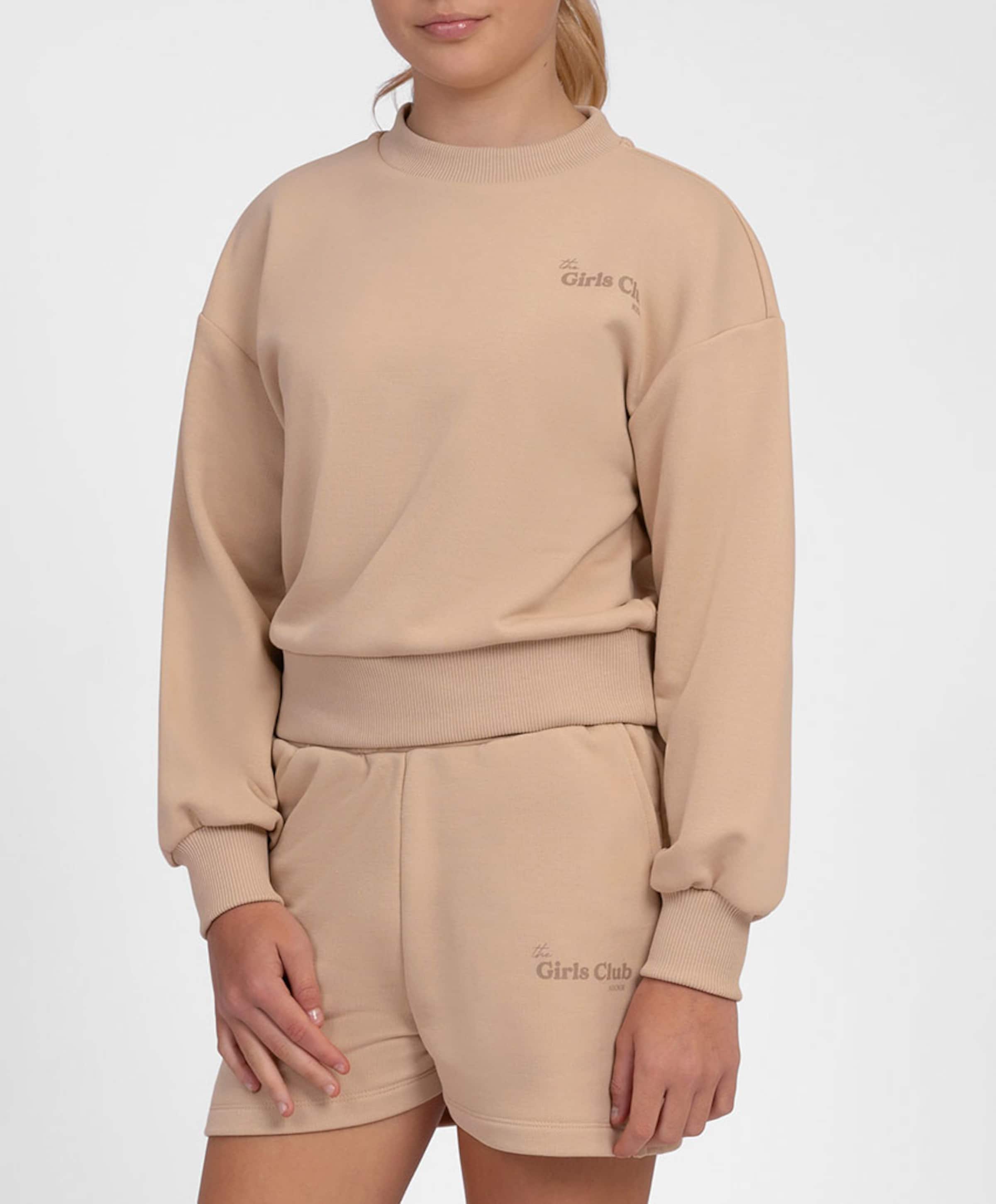 NIK & NIK Meisjes sweater beige