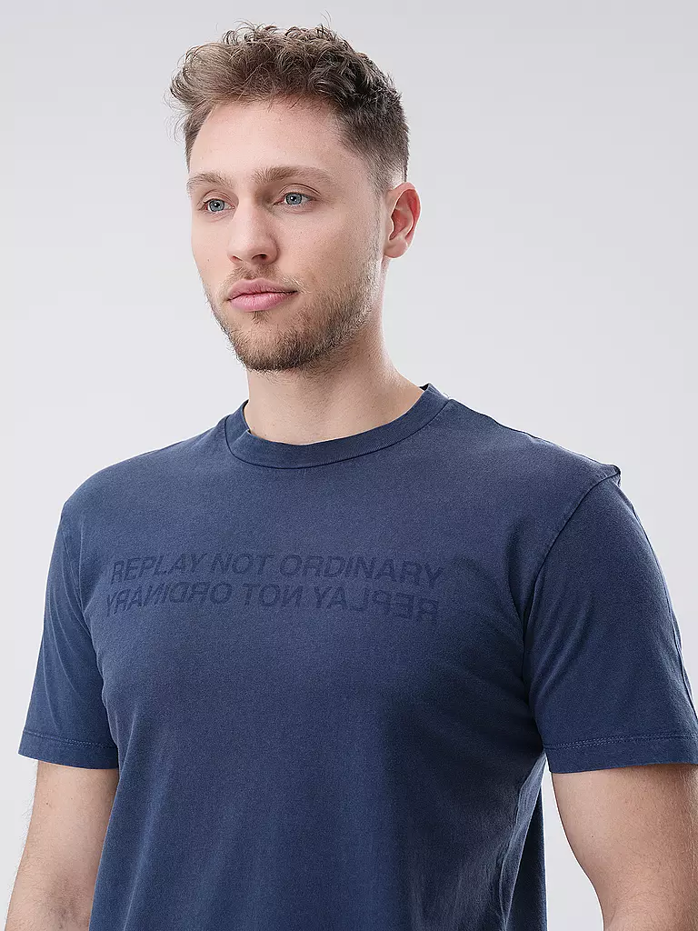 REPLAY T-Shirt blau
