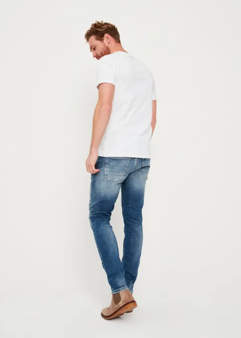 Bowie slim tapered jeans blauw (BLW.USM)