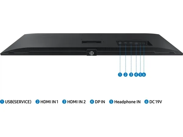 Samsung ViewFinity S5 S34C500GAU - S50GC Series - LED-skærm - 34