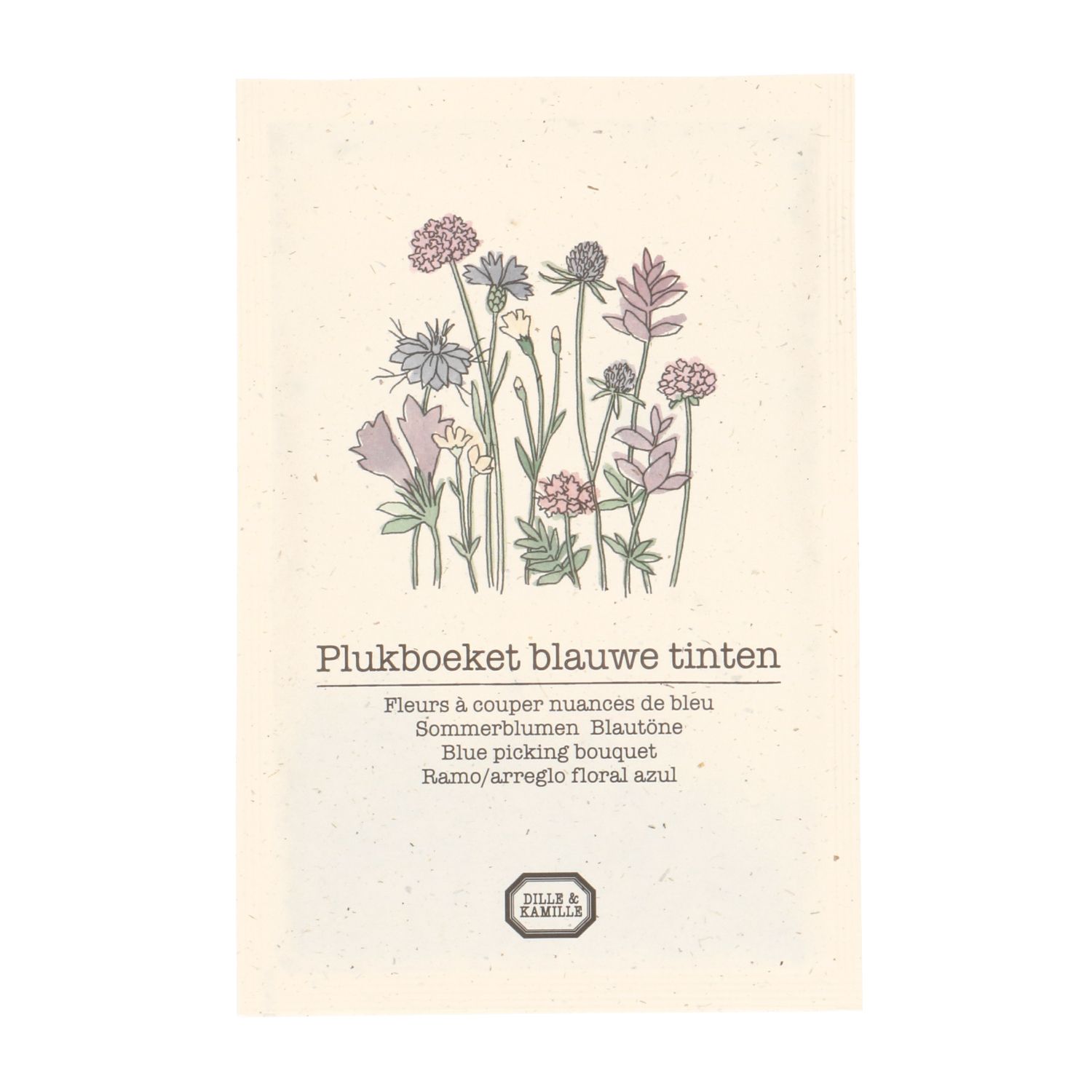 Bloemenzaden, plukboeket, blauw, 3 g