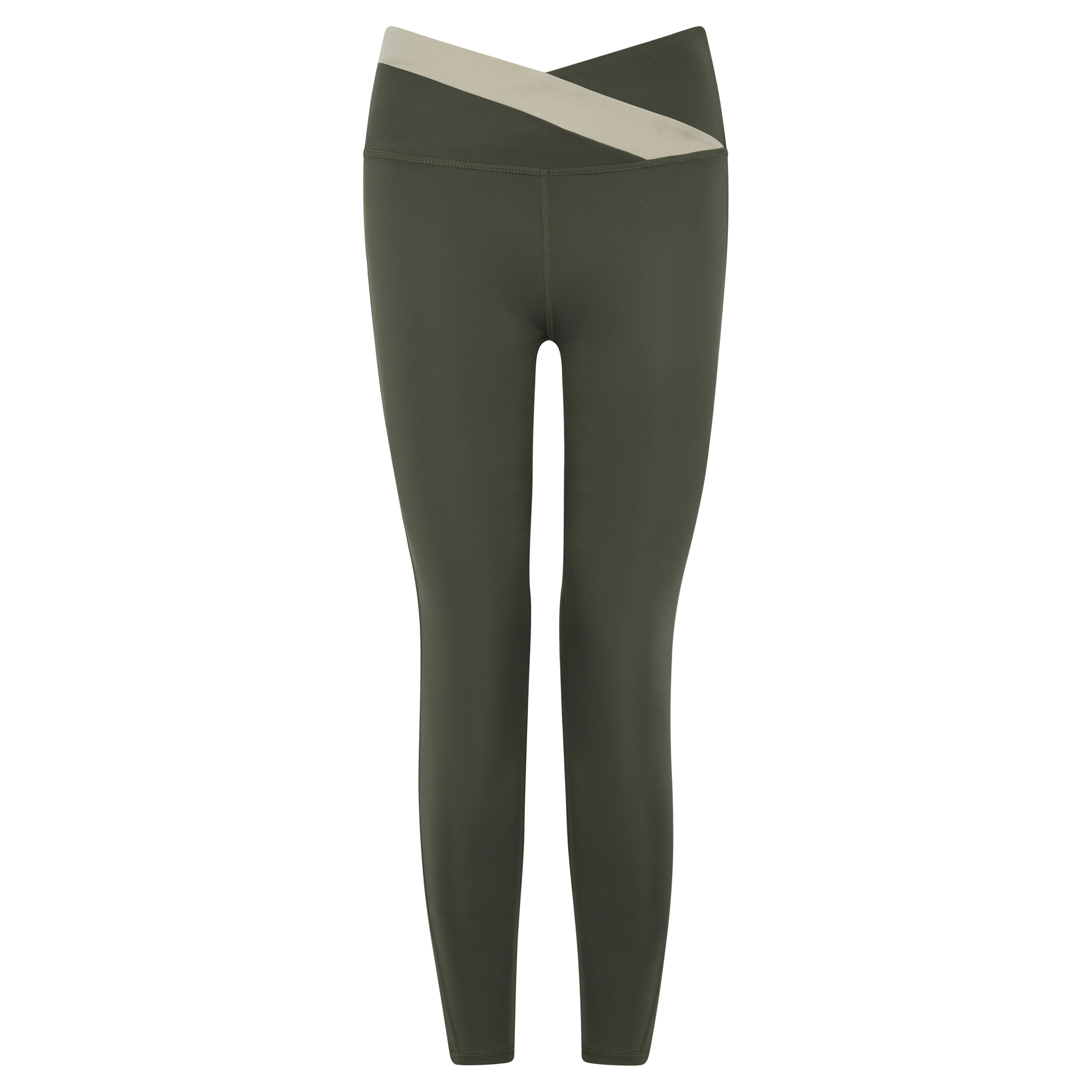 DUO - Legging avec ceinture croisée duo | Vert