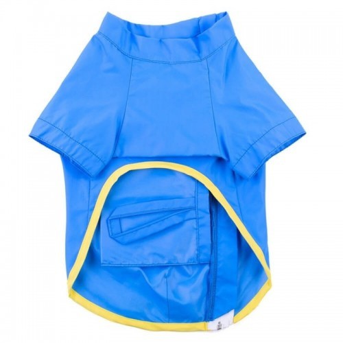 Bolsa de transporte canguru para cães Samstag Rain, azul elétrico