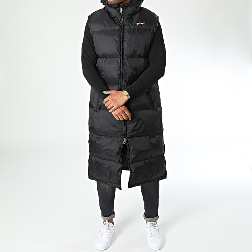 Doudoune Capuche Sans Manches Longue 2190Max Noir