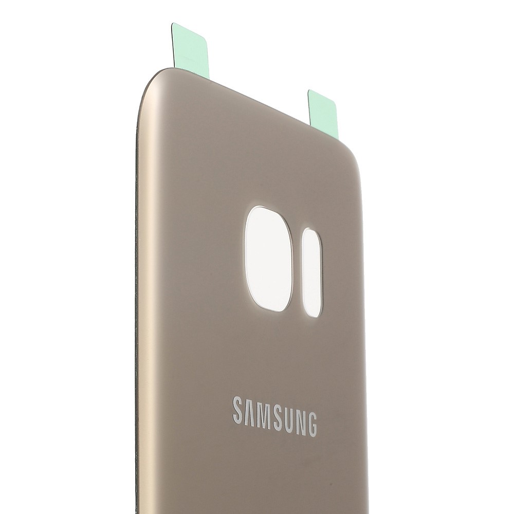 OEM Samsung Galaxy S7 Edge Backcover Ersatz Rückseite mit Kleber - Gold