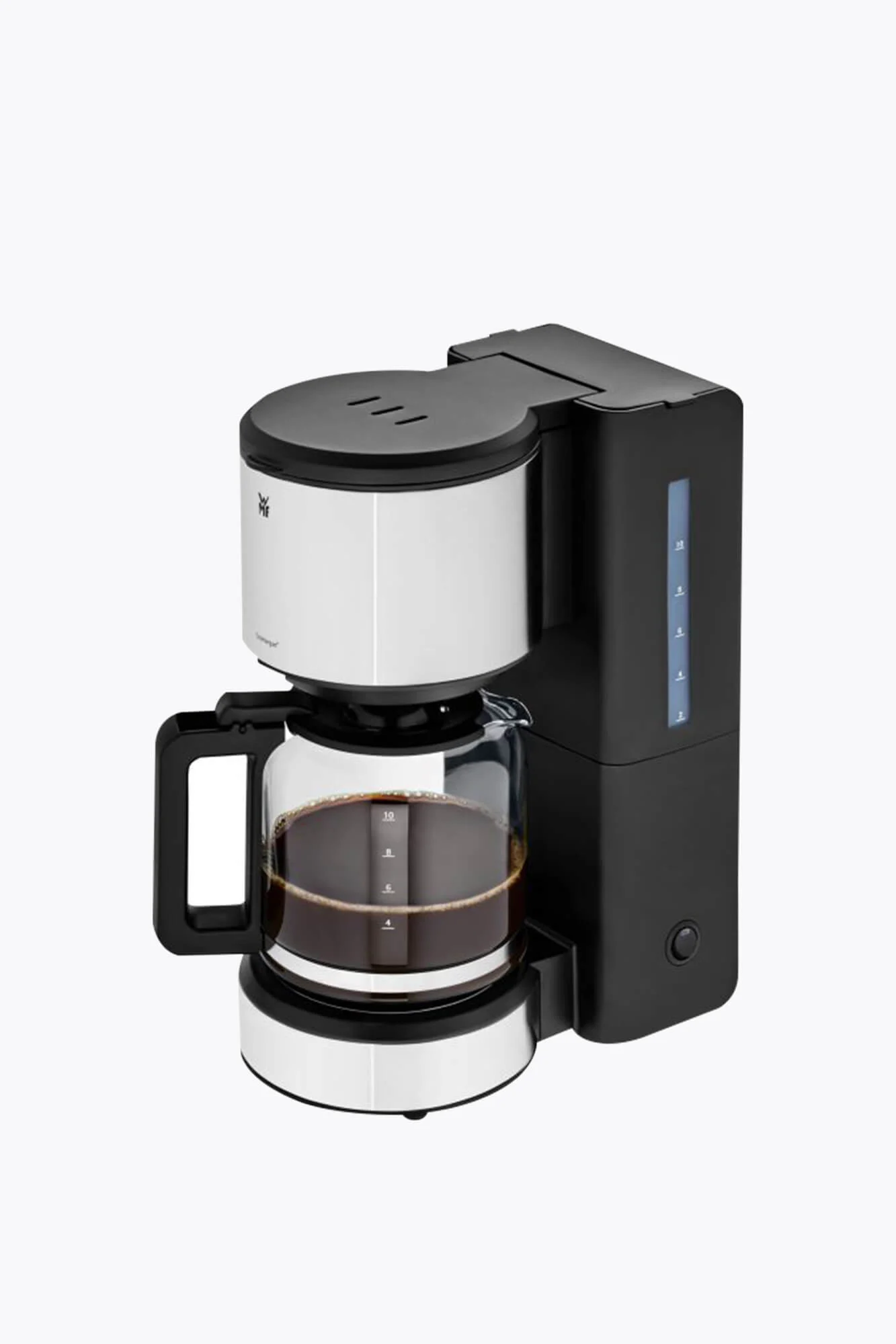 WMF Stelio Aroma Glaskanne, Edelstahl