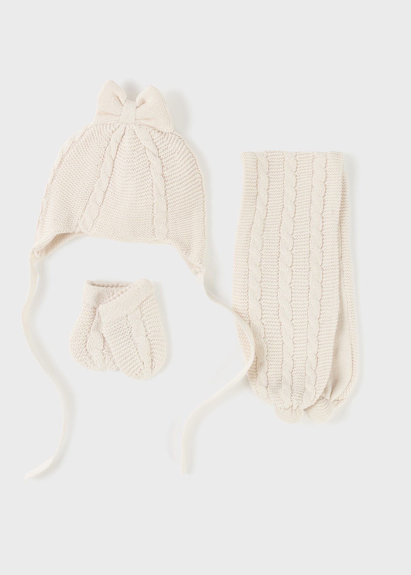 Conjunto de malha para recém-nascido Better Cotton