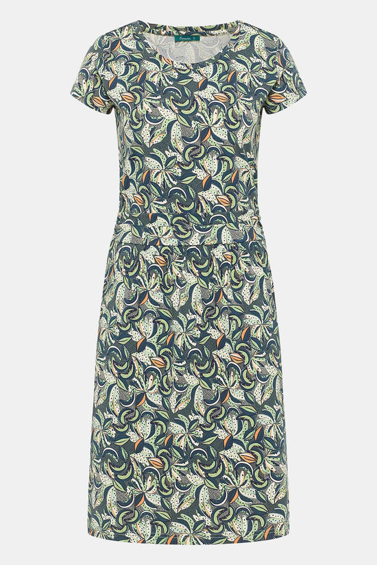 Tranquillo Tranquillo Waisted Jersey Dress Jurk Dames