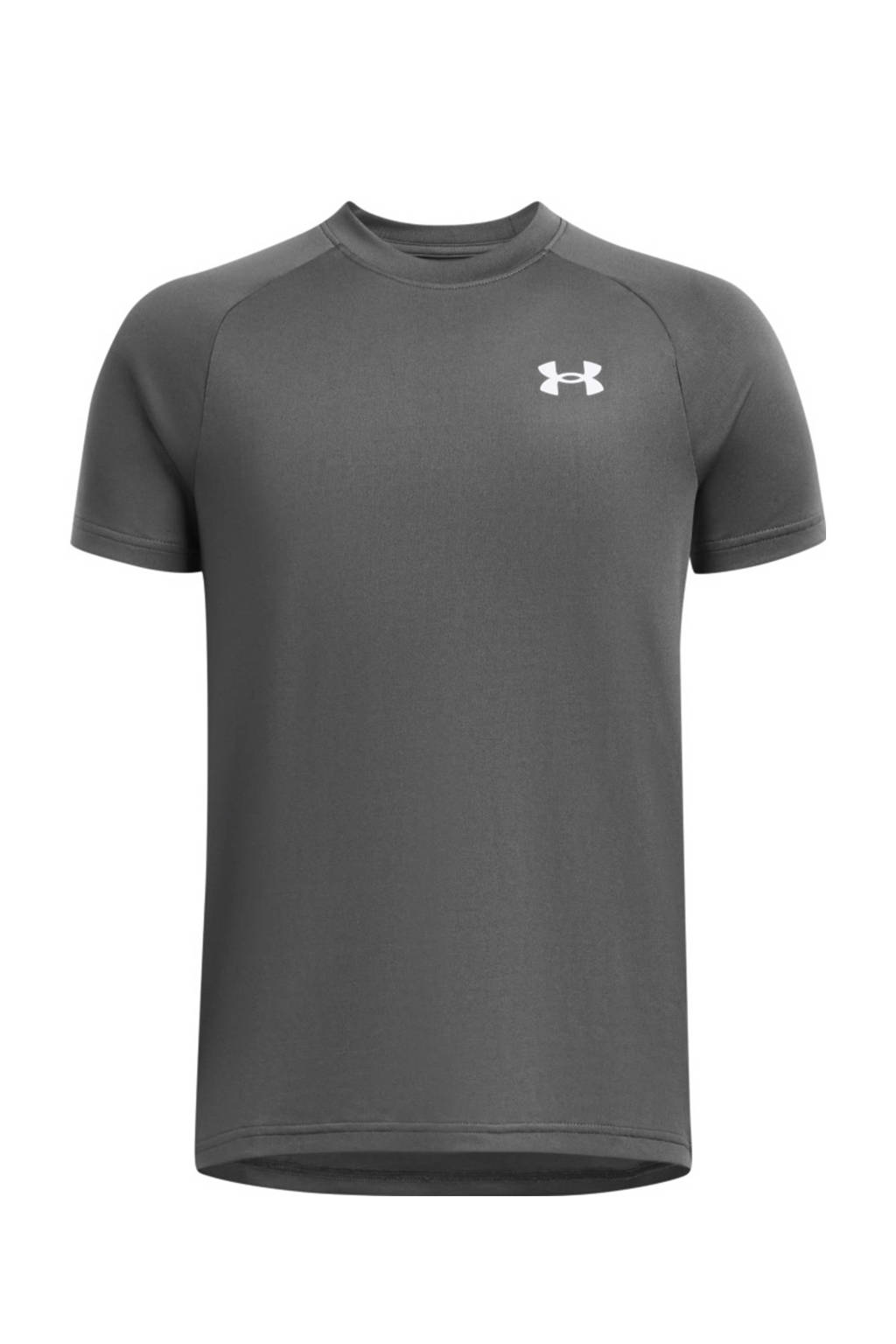 Under Armour sportshirt Tech 2.0 grijs/wit