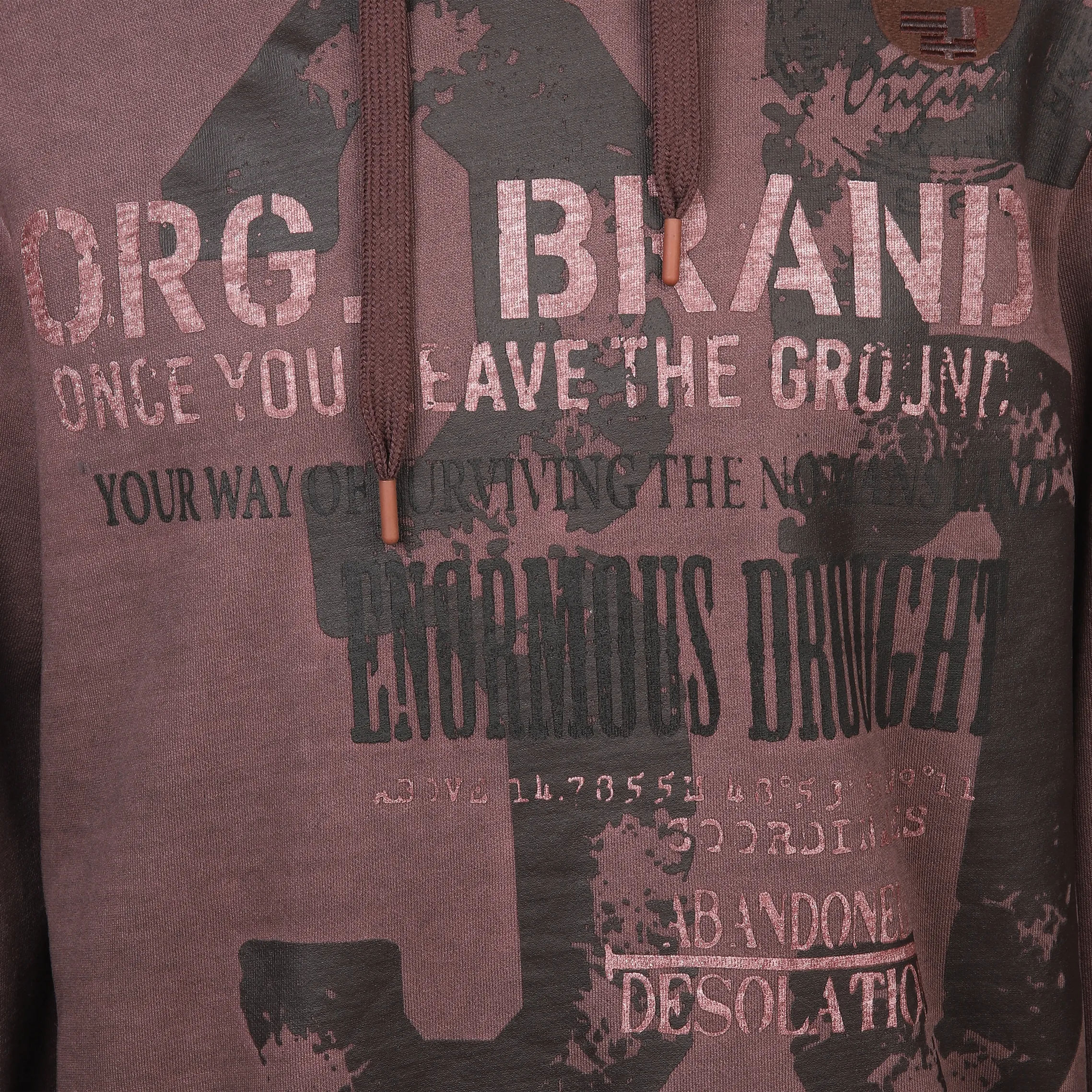 Herren Kapuzenhoodie mit Print