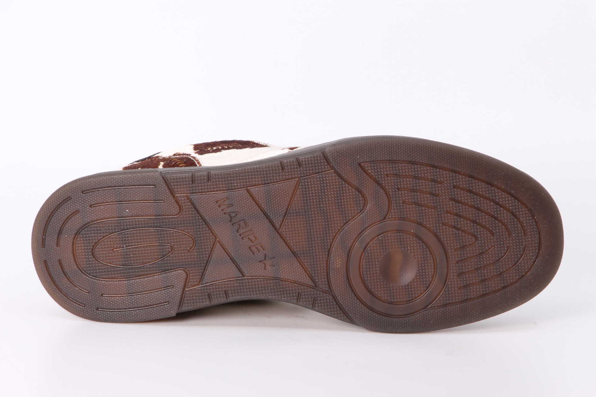Maripe Sneaker braun / weiss