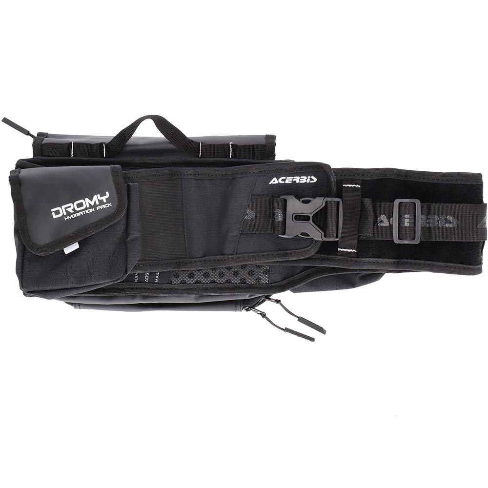 Acerbis - Sacoche banane Dromy Logo Noir / Blanc