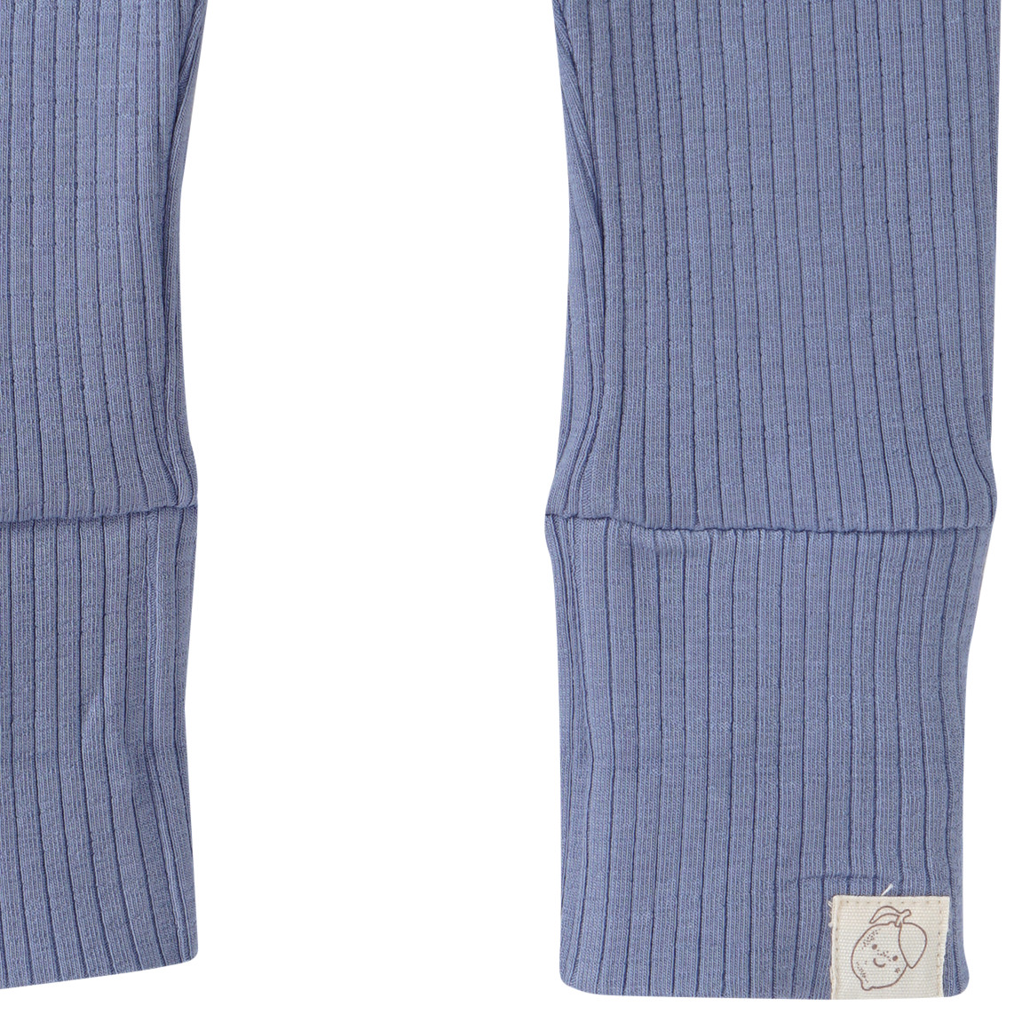 Topomini Pure Collection Newborn Leggings mit Rippstruktur dunkelblau